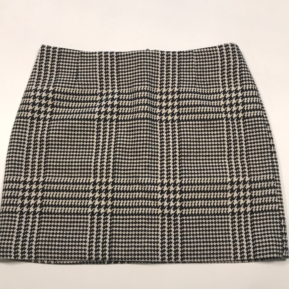 H&M Herringbone Mini Skirt